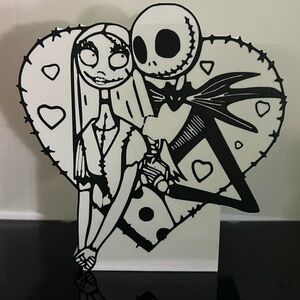 Nightmare before Christmas jack and sally bath & body works soap holder